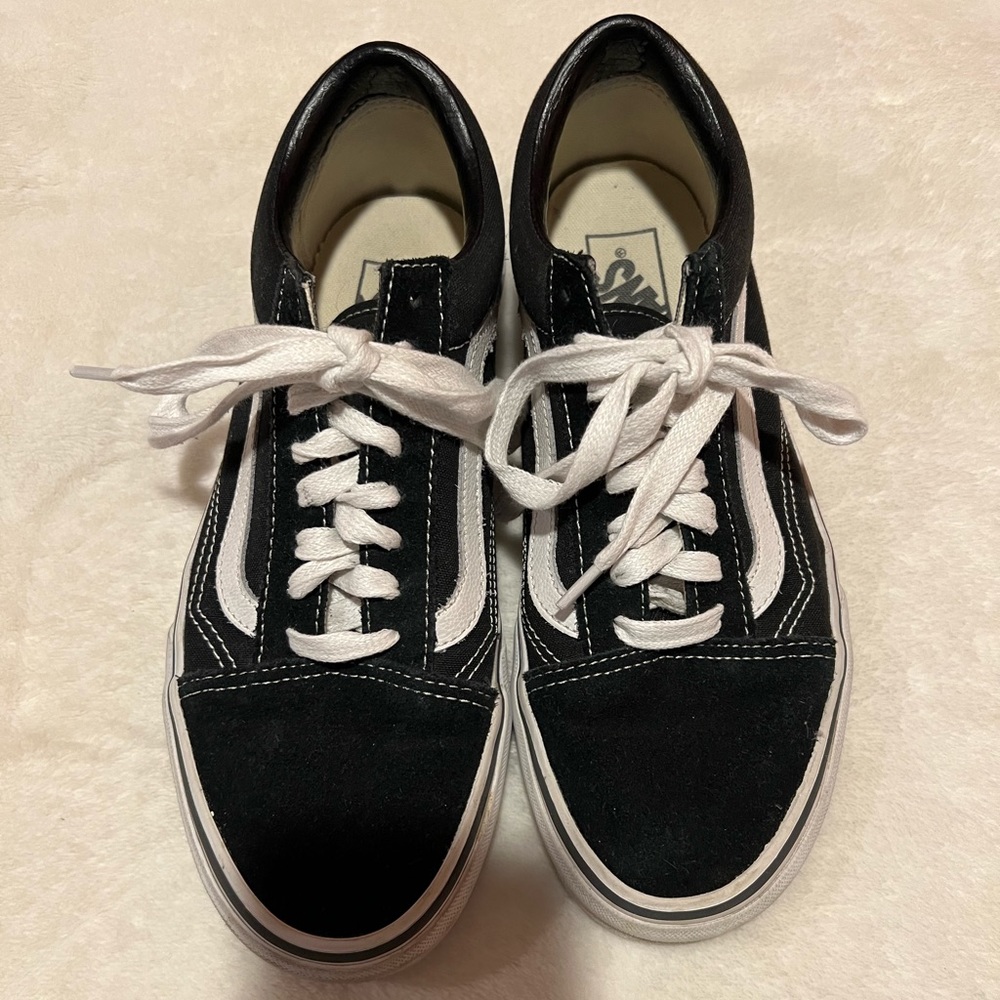 Vans Old Skool Black Suede Sneakers